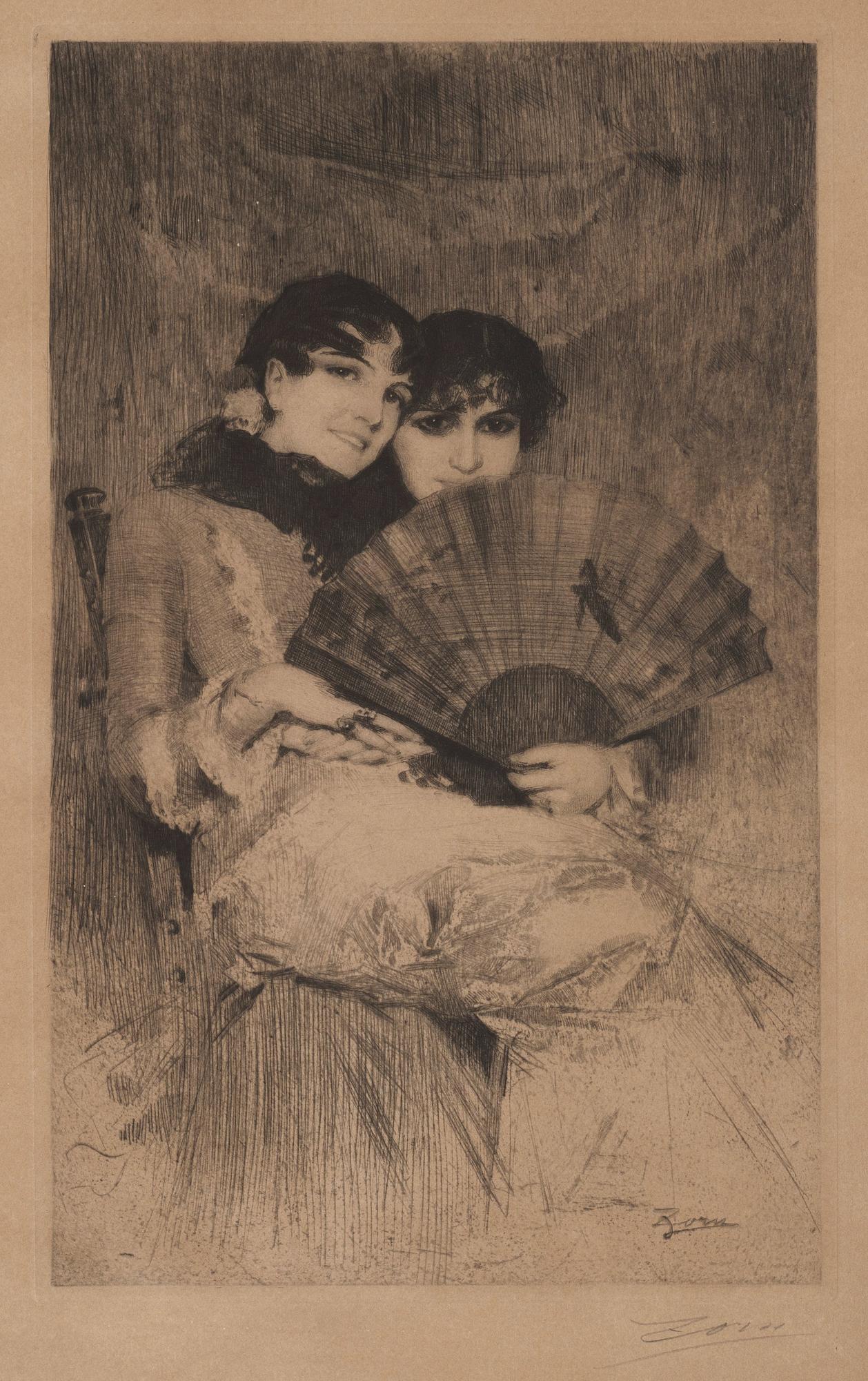 Anders Zorn - \'Kusinerna\'