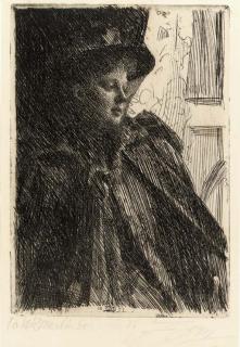 Anders Zorn - Olga Bratt; and Beadle (Hjert & Hjert 51; and 154)