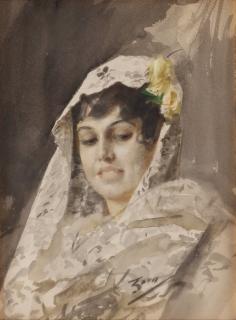 Anders Zorn - Spanish lady