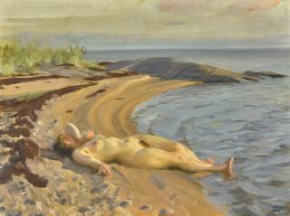 Anders Zorn - Swedish on The Beach