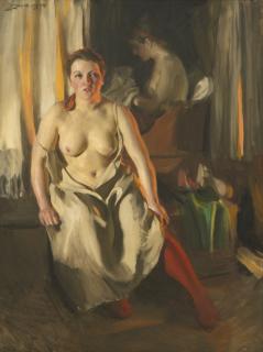 Anders Zorn - Swedish red Stockings