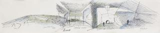 Ando Tadao - Drawing Of Chichu Museum