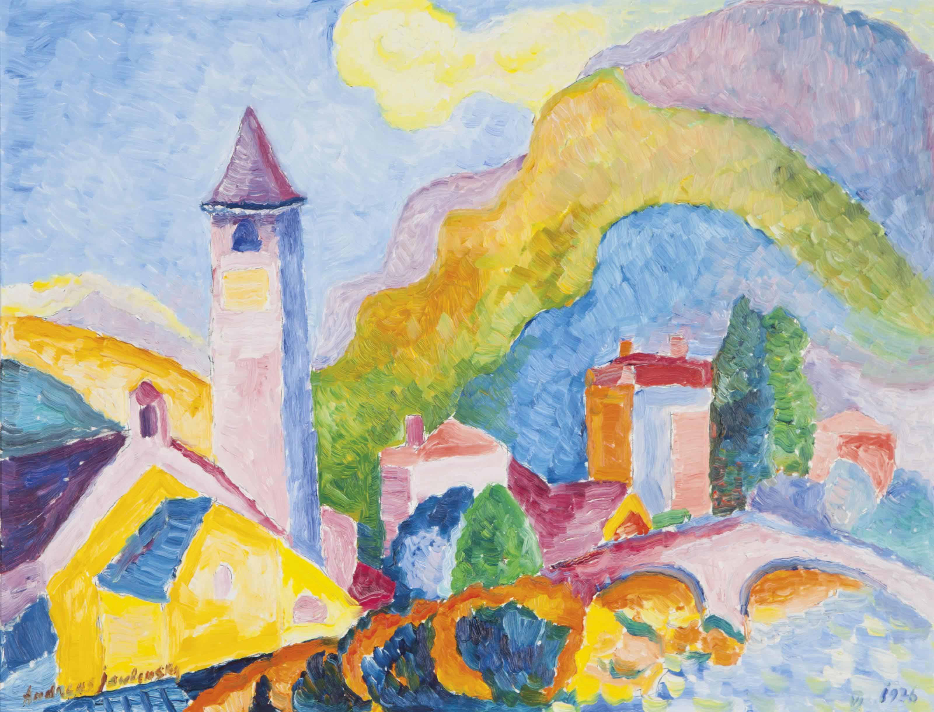 Andre Alexeyevich Jawlensky - Ricordo di Bignasco (Erinnerung an Bignasco)