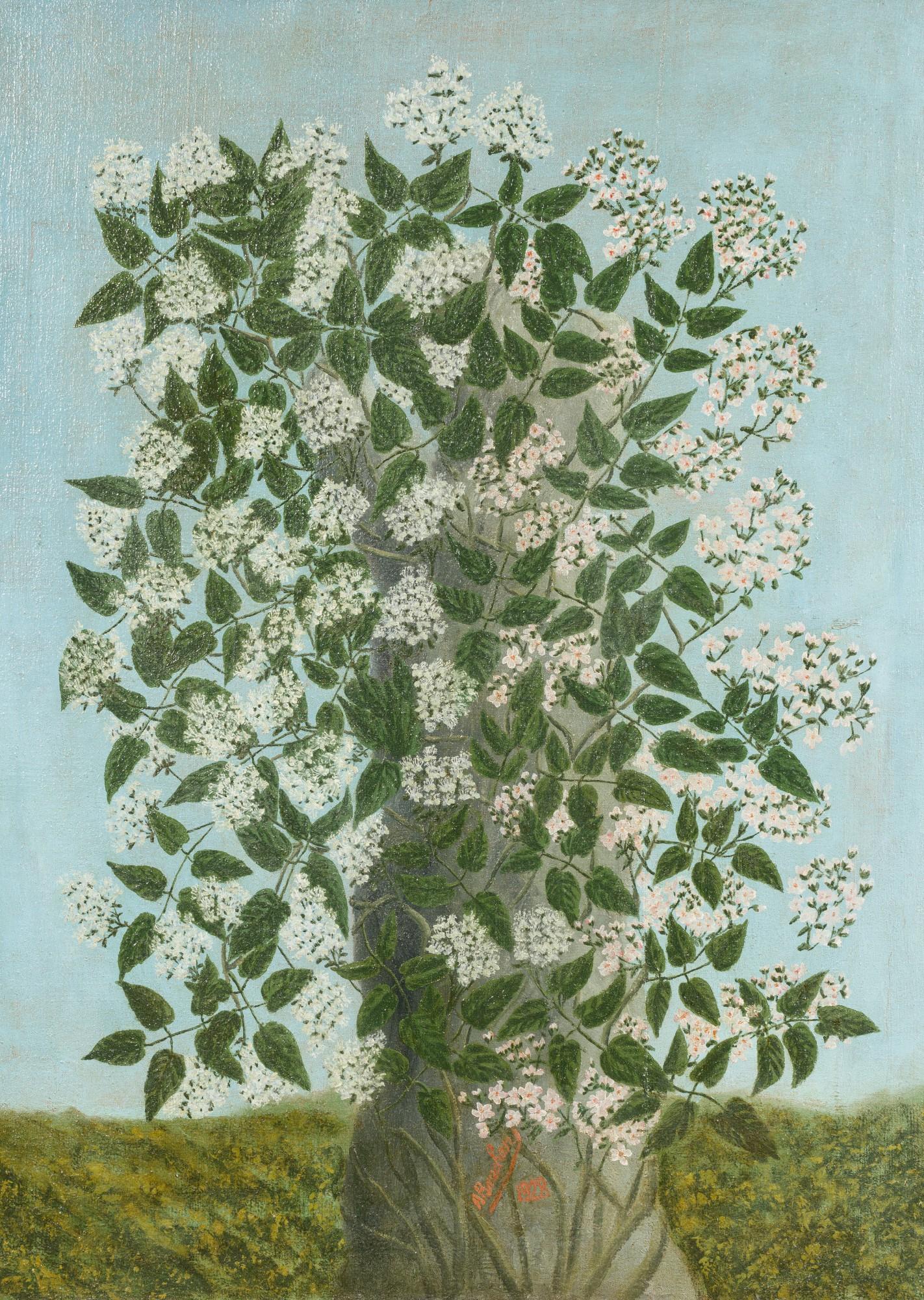 André Bauchant - Arbre en fleurs