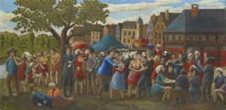 André Bauchant - Fête champêtre