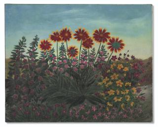 André Bauchant - Fleurs Des Prés