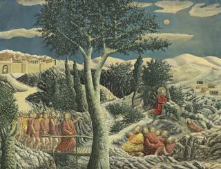 André Bauchant - La Trahison De Judas