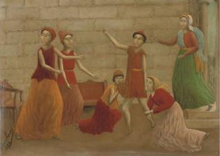 André Bauchant - La Visite