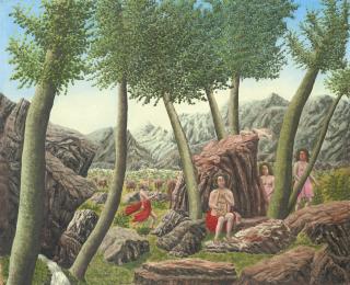 André Bauchant - Orphée