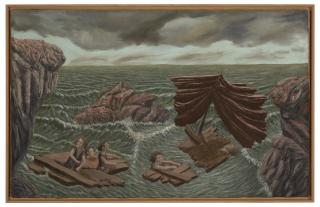 André Bauchant - The Shipwreck