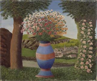 André Bauchant - Vase de fleurs