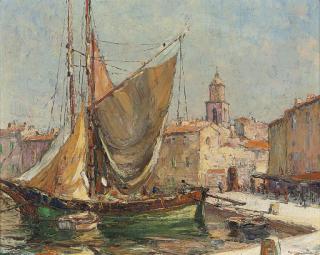 André Beronneau - Quai Suffren, St Tropez