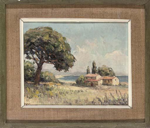 André Beronneau - Vieux mas près de Cavalaire