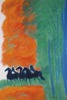 André Brasilier - Automne