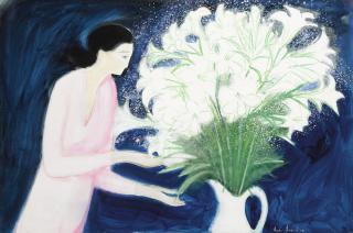 André Brasilier - Bouquet De Lys