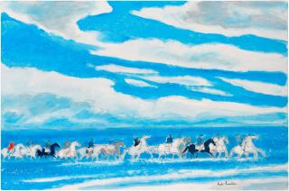 André Brasilier - Cavalcade camarguaise