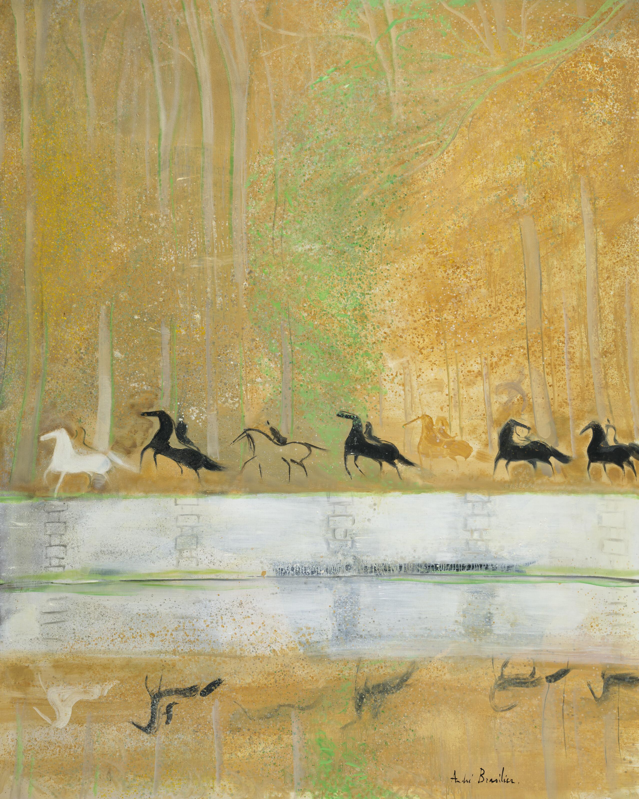 André Brasilier - Cavalcade d’automne