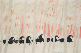 André Brasilier - Cavalcade Finlandaise