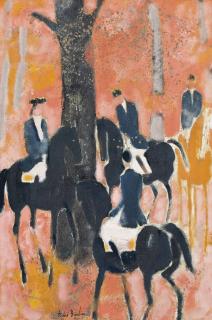 Andre Brasilier - Chasse À Courre À Fleurigny