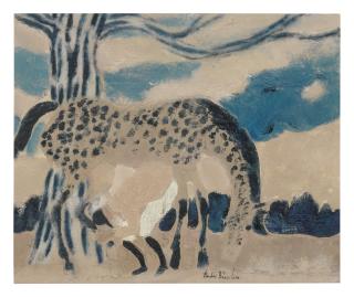 André Brasilier - Cheval Et Jockey