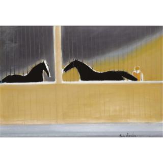André Brasilier - Chevaux A L\'Ecurie