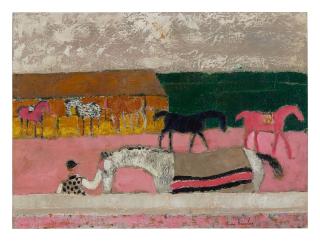 André Brasilier - Chevaux Avant La Course