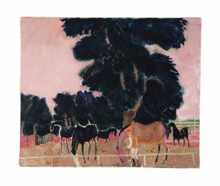 André Brasilier - Chevaux Avant La Course