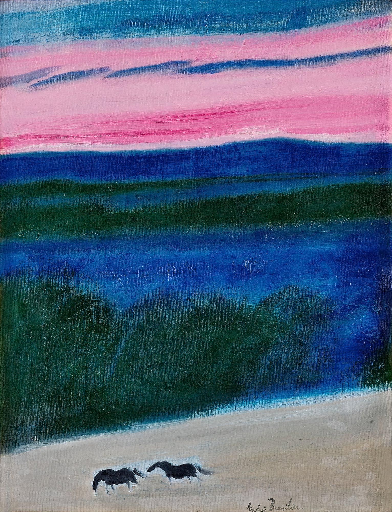 André Brasilier - Chevaux