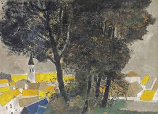 André Brasilier - Coincy En Automne