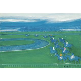 André Brasilier - Courses À Cagnes-Sur-Mer