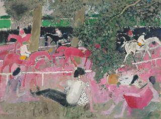 André Brasilier - Dimanche Aux Courses