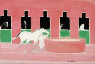 André Brasilier - Écurie á Marrakech