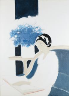 André Brasilier - Femme Au Turban