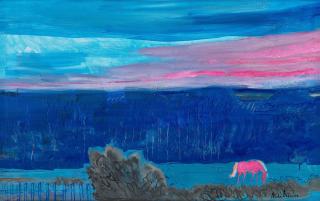 André Brasilier - Harmonie du soir en Tardenois