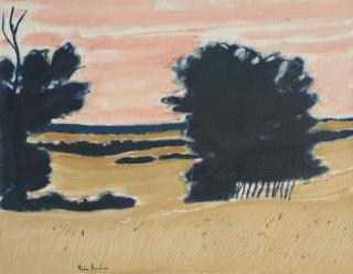 André Brasilier - Harmonie du soir