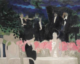 André Brasilier - La Garden-Party