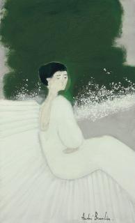 Andre Brasilier - Le banc blanc