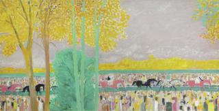 André Brasilier - Le Champ De Course À Maisons-Lafitte