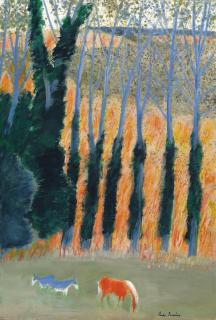 André Brasilier - Le marais de Loupiegne