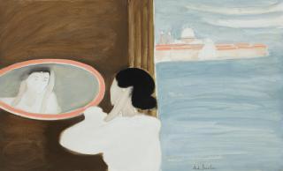 André Brasilier - Le miroir Vénitien