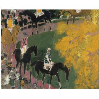 André Brasilier - Le Paddock