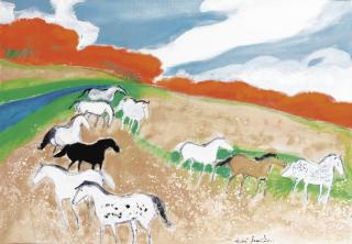 André Brasilier - Les Buissons Ardents