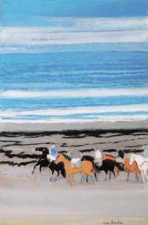 André Brasilier - Les cavaliers du matin