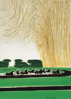 Andre Brasilier - Les chevaux, Vincennes