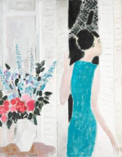 André Brasilier - Les Volets Blancs