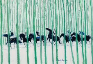 André Brasilier - L\'Hiver Vert