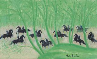 André Brasilier - L\'Hiver Vert