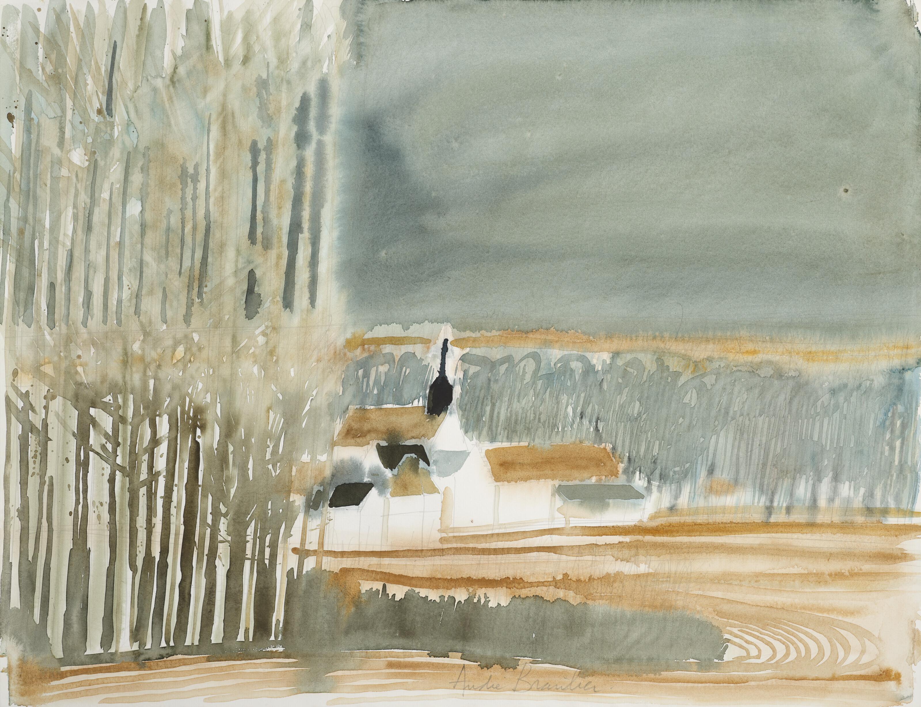 André Brasilier - Vue de village