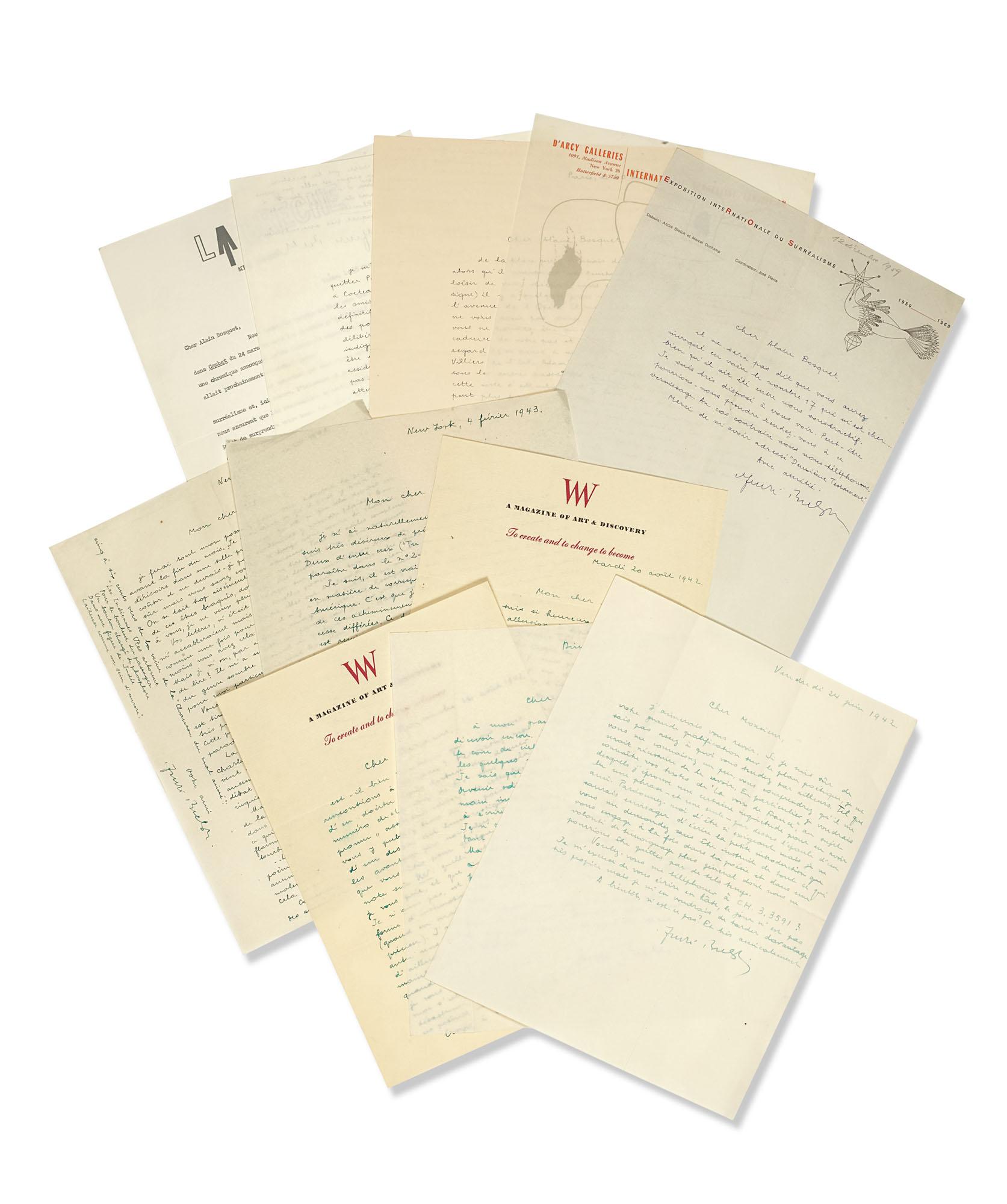 André Breton - À Poèmes Rompus