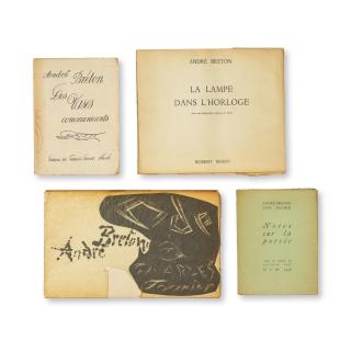 André Breton - Ensemble de 4 livres